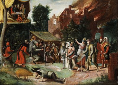 The Temptation of Saint Anthony by Hieronymus Bosch